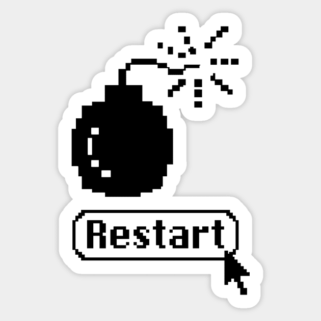 System Error Sticker by TShirtGuy2267